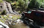 08-Caterpillar crosses the Ben Cruachan Creek heading for Golden Point